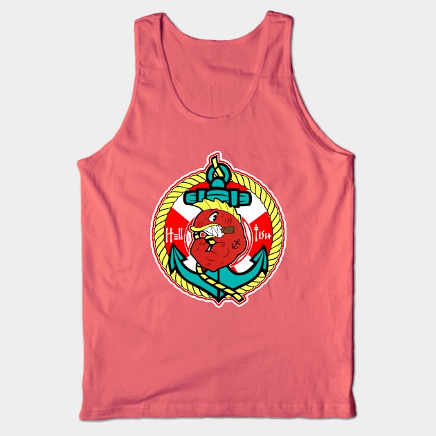 Hellfish Tank Top by hauntedjack